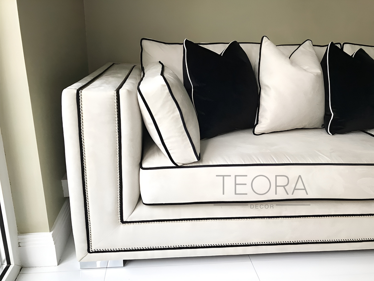 The Luxury Corner Sierra Piping Sofa