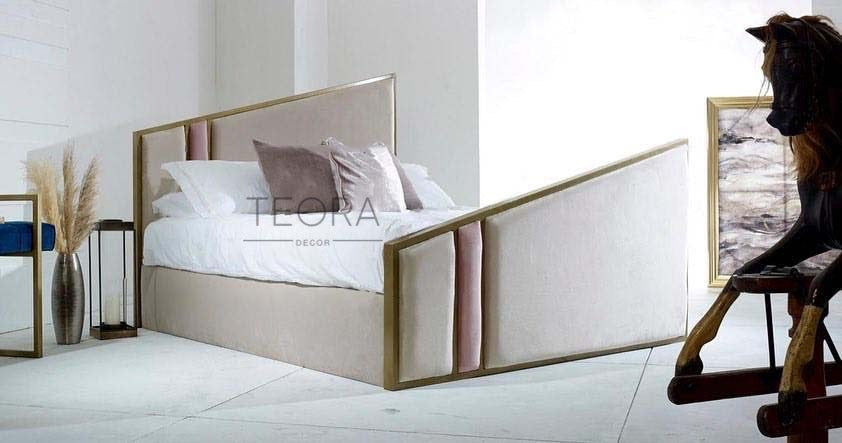 The Luxury Metal Caspian Bed